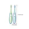 Ipetboom 4pcs Toothbrush Soft Bristles Slip Handle Dental Care Tool for Years Boys and Training Brush view 2