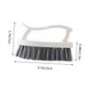 OATIPHO 2 PC Multi Function Cleaning Brush with Dense Bristles for Household Use PP Material Clothes and Shoe Brush for Bathroom Kitchen Floor and Stubborn Stain Removal view 2