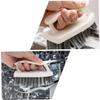 OATIPHO 2 PC Multi Function Cleaning Brush with Dense Bristles for Household Use PP Material Clothes and Shoe Brush for Bathroom Kitchen Floor and Stubborn Stain Removal view 4