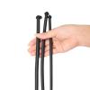 1 Piece Black Men's 30mm Flexible Hollow Tube Fixed Fitness Rod Aid Accessory-hlM41 (3pcs) view 1
