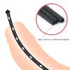 1 Piece Black Men's 30mm Flexible Hollow Tube Fixed Fitness Rod Aid Accessory-hlM41 (3pcs) view 2