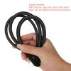1 Piece Black Men's 30mm Flexible Hollow Tube Fixed Fitness Rod Aid Accessory-hlM41 (3pcs) view 4