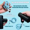1.61-inch Inner Diameter Massage Gun Attachments, L-Shaped Design Meet Different Needs for Two Rings Plug Deep Tissue Percussion Plug and Play Salon Home Tools for Men Interface Size: 12-13 mm view 4