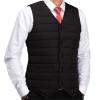 Down Vest 6/7/8XL Plus Size Mens Down Vest Jacket Men Autumn Warm Sleeveless Jackets Male Winter Casual Waistcoat(Black,M) view 1