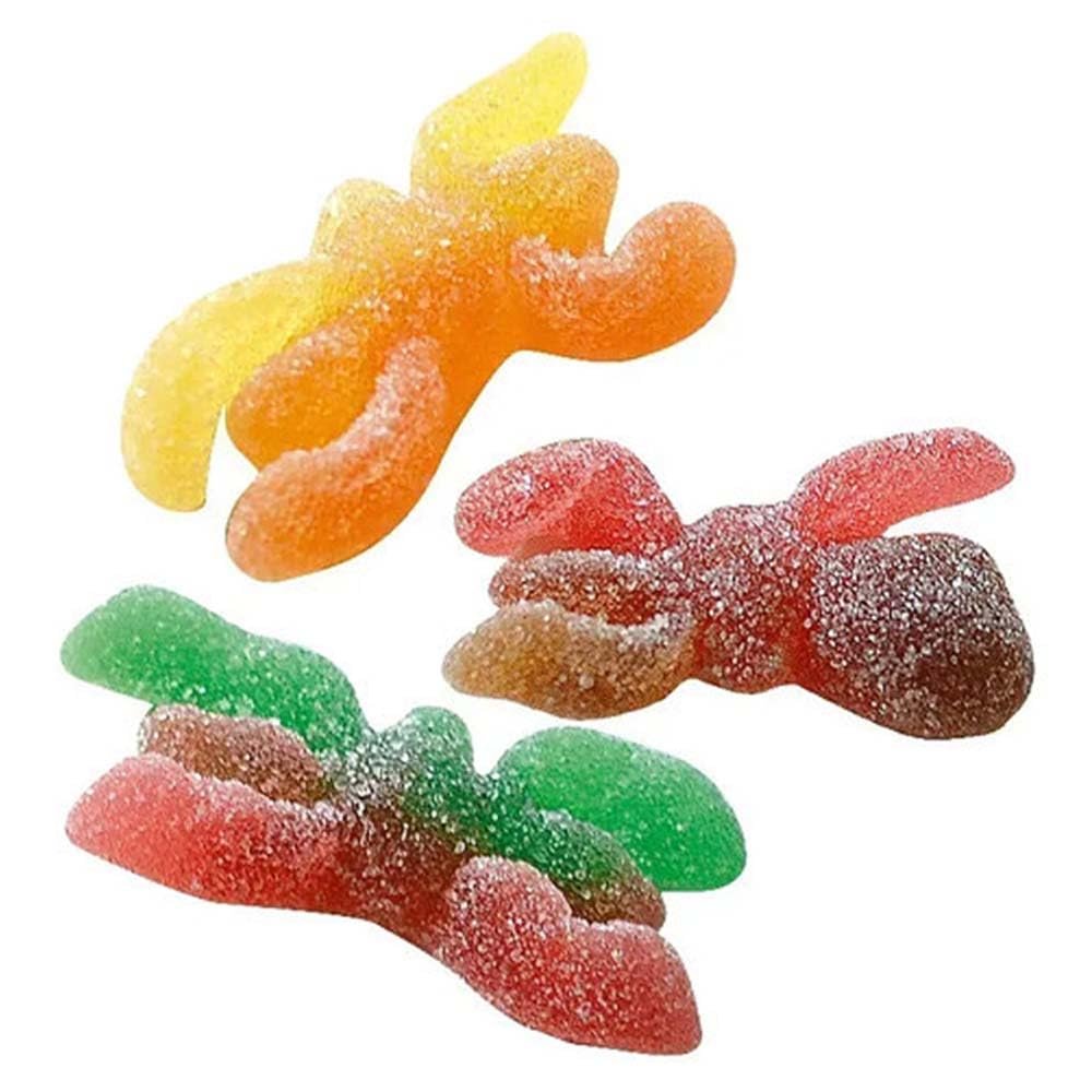 Spider Shaped Sour Gummies Tangy Jelly Sweets, Halloween Candy for Parties, Spooky Confections for Seasonal Celebrations - Vld (3kg)