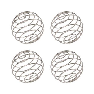 4pack/lot Durable Stainless Shaker Ball for Efficient Protein Mixing in Bottles Stainless Steel Stainless Mixing Protein 5.2cm*4.5cm