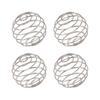 4pack/lot Durable Stainless Shaker Ball for Efficient Protein Mixing in Bottles Stainless Steel Stainless Mixing Protein 5.2cm*4.5cm view 1