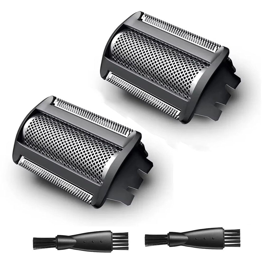2Pcs Bodygroom Replacement Head, Head Replacement Trimmer Head Compatible with Philips BRL140 BRL130, BG2000 Series 3000 Replacement Blade, New Razor Foil Blades Perfect Replacement for Originals