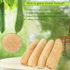 Enrunnig Natural Loofah Dish Sponge (Pack 3), Vegetable Scrubber for Kitchen, Dishwashing Sponges for Kitchen Compostable Natural Loofah Sponge, Zero Waste Plastic Free Eco Friendly Sustainable view 2