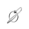 304 Stainless Steel Hollow Eye Pin, Rounded Design, Metal LD-054 (UK-D41) (LD-054) view 3