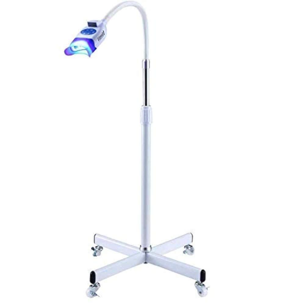 Mobile LED Teeth Whitening Machine | Portable Beauty Salon Equipment | Cold Light Accelerator for Effective Teeth Bleaching & Whitening Care