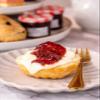 Patisserie Valerie Afternoon Tea Indulgence Gift Hamper Luxury Cake & Scone Selection with Brownies, Clotted Cream, Strawberry Jam & Tea Bags Handmade Hamper Delivery UK Birthday Gift view 3