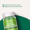 Natures Best Vita-D Vitamin D3 1000iu Gummies - Immune, Bone & Muscle Support - UK Made - Green Apple, 60 Gummies (60 Day Supply) view 2