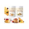 Protein Pancake Prepared Mixture 1kg - 2 x Mixed Banana & Vanilla Mixture - Rich in Protein & Fibre view 1