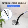 Shower Drain Brush Ergonomic Sewer Cleaner view 4