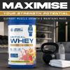 Applied Nutrition Critical Whey Protein Powder 24g Protein per Serving, High Protein Powder, Protein Shake with BCAAs & Glutamine Muscle Growth & Recovery (825g - 25 Servings) (Banana Strawberry) view 4