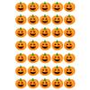 Cute Pumpkin - Edible Cupcake Toppers - Wafer or Icing - Haunted Spooky Halloween Party Themed Celebration Cake Decorations for Cupcakes, Cookies, Brownies, Muffins & More! view 1