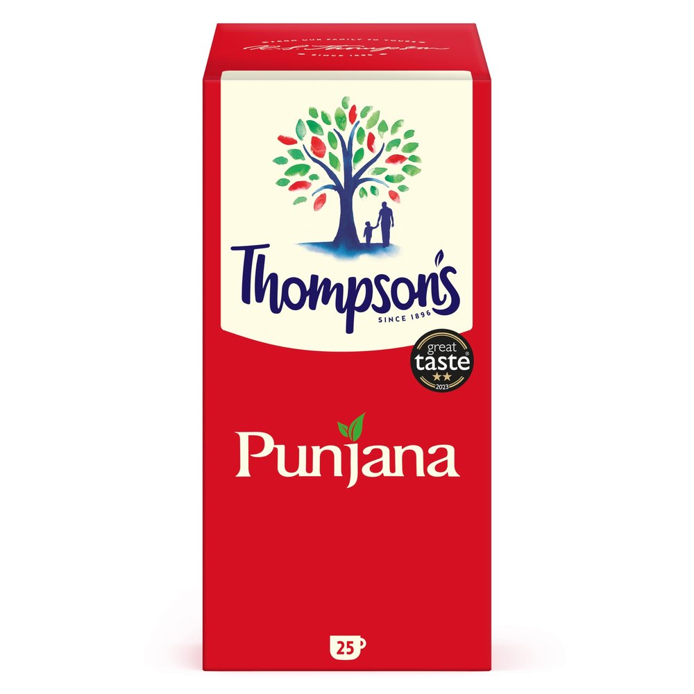 Thompson's - Punjana 4 x 25 String & Tag Teabags