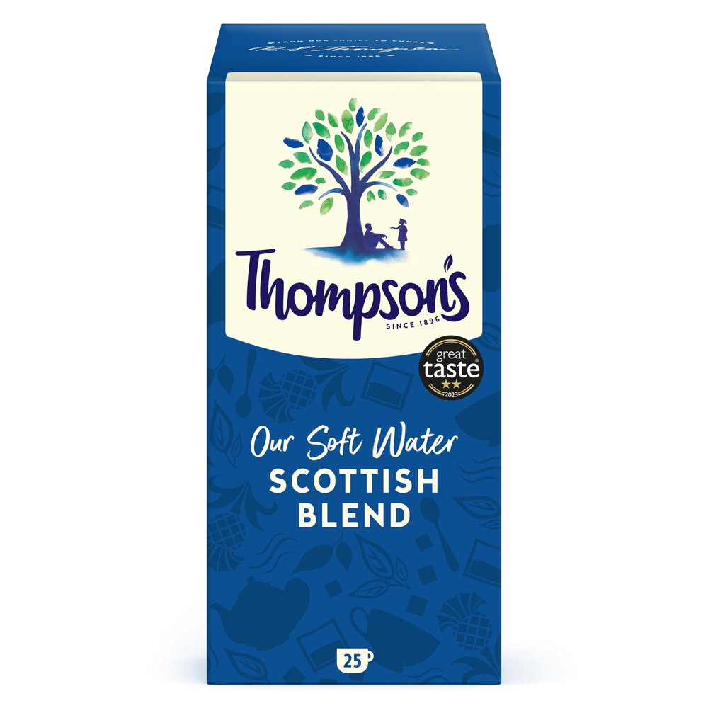 Thompson's - Scottish Blend 4 x 25 String & Tag Teabags
