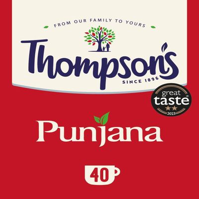 Thompson's Punjana 12 x 40 Tea Bags, 2kg