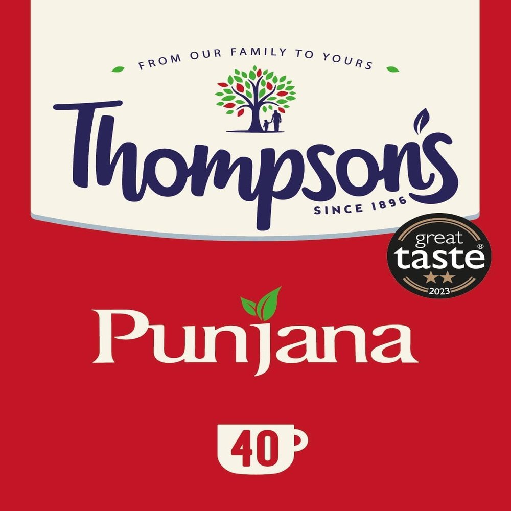 Thompson's Punjana 12 x 40 Tea Bags, 2kg
