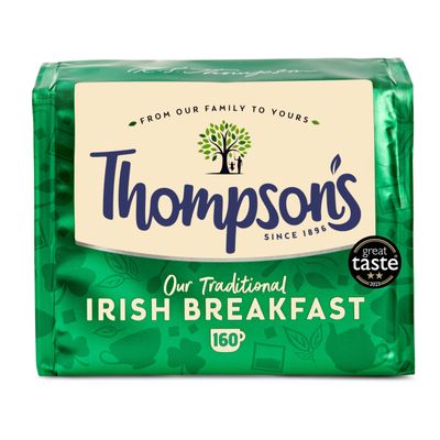 Thompson's Irish Breakfast 160'S Teabags 500G