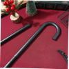 ZUNOXAZ Black Plastic Magician Crutch Stick Party Performance Prop Four-section Stage Crutch for Holiday and Costume Events view 4