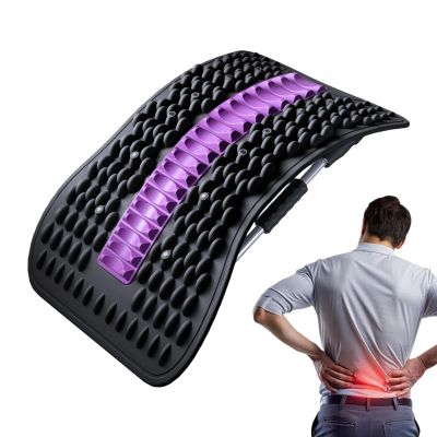 Waclipp Back Cracker | Lumbar Board,Spine Traction Device Massager, Yoga Accessories for Men Women Youth Girls Boys Friends Family
