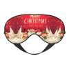 Merry Christmas Printing Double-Sided Eye Mask,Blackout for Sleeping, Comfort Sleep Eye Mask for All-Occasion view 1
