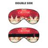 Merry Christmas Printing Double-Sided Eye Mask,Blackout for Sleeping, Comfort Sleep Eye Mask for All-Occasion view 2