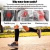 2 Pairs Footless Football Socks Adult Sock Sleeves Black Durable Pre-Cut Shin Pad Sleeves for Football Games & Beginners view 4