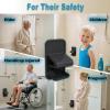 Shower Footstool Bath Step, Non-Slip Support | Waterproof Seat, Adjustable Footrest With Rubber Grip Base For Pedicure, Leg Shaving, Elderly Assistance, Daily Balance, And Compact Bathroom Spaces view 3