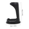BAZEITFLOW 2pcs Mens Shaving Brush Stand Holder with Stable Base Travel Friendly Beard Brush Display Rack for Bathroom Counter Desk Classic Design Grooming Storage for Clean and Organized view 2