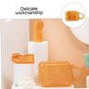 ZUNOXAZ Finger Toothbrush Teeth Babies Toothbrush Cleaning Brush Teething Finger for Pp Orange view 3