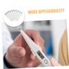 LOLIPPYY Disposable Protective Sleeves Probe Thermometer 150pcs Covers with Safe PE Material Universal Fit Paper for Clinic and Hospital Use view 3