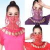 Gissroys Bright Elastic Face Cover For Stage Presentations Themed Motion Parties Lightweight Quick Wear Design Breathable Stage Accessory Veil view 2