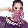 Gissroys Bright Elastic Face Cover For Stage Presentations Themed Motion Parties Lightweight Quick Wear Design Breathable Stage Accessory Veil view 3