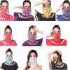 Gissroys Bright Elastic Face Cover For Stage Presentations Themed Motion Parties Lightweight Quick Wear Design Breathable Stage Accessory Veil view 4
