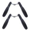 Yardwe Silicone Glasses Nose Pads Reduce Nose Burden with Metal Screw 2pcs Non-slip Design to Prevent Slipping for Flat Optical Frames for Eyeglasses view 1