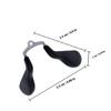 Yardwe Silicone Glasses Nose Pads Reduce Nose Burden with Metal Screw 2pcs Non-slip Design to Prevent Slipping for Flat Optical Frames for Eyeglasses view 2