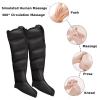 6 Cavity Air Compression Massager - Pressotherapy Leg, Arm & Waist Massager for Lymphatic Drainage, Circulation & Pain Relief view 3