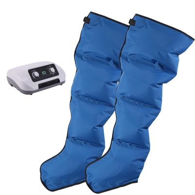Widppsopt Lymphatic Drainage Legs Massagers, 4/6 Cavity Electric Air Compression Massager, Electric Lymphatic Drainage Machine for Relaxes Muscles, Varicose Veins Treatment, with Timer Funct