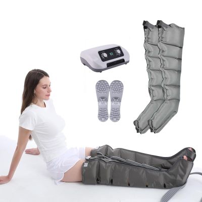 6 Cavity Electric Air Compression Massager Machine Full Body Waist Arm Leg Relax Instrument for Full Body Massage Pressotherapy Lymphatic Drainage