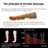 Lymphatic Drainage Legs Massager, 6 Cavity Electric Air Compression Massager Machine, Full Body Waist Arm Leg Relax Instrument for Full Body Massage Pressotherapy Lymphatic Drainage view 3
