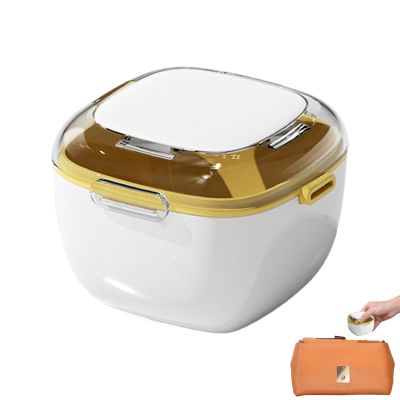 Denture Cups for Soaking Dentures - Leak-Proof Denture Cleaning Cup, Retainer Cleaning Box | Dentur Bath Case with Lid for False Teeth, Aligners, Mouth Guards, Night Guards, Appliances At Home, O