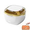 Denture Cups for Soaking Dentures - Leak-Proof Denture Cleaning Cup, Retainer Cleaning Box | Dentur Bath Case with Lid for False Teeth, Aligners, Mouth Guards, Night Guards, Appliances At Home, O view 1