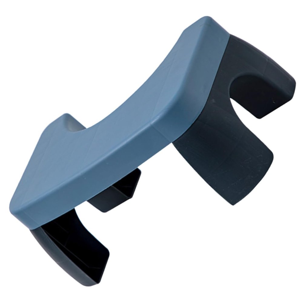 PLAFOPE Anti-Slip Plastic Step Stool U Design for Bathroom Use, Wear-Resistant and Good Bearing Capacity Footstool Suitable for Home and Changing Shoes, Sturdy Non-Slip Toilet Foot Stool