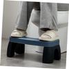 PLAFOPE Anti-Slip Plastic Step Stool U Design for Bathroom Use, Wear-Resistant and Good Bearing Capacity Footstool Suitable for Home and Changing Shoes, Sturdy Non-Slip Toilet Foot Stool view 4