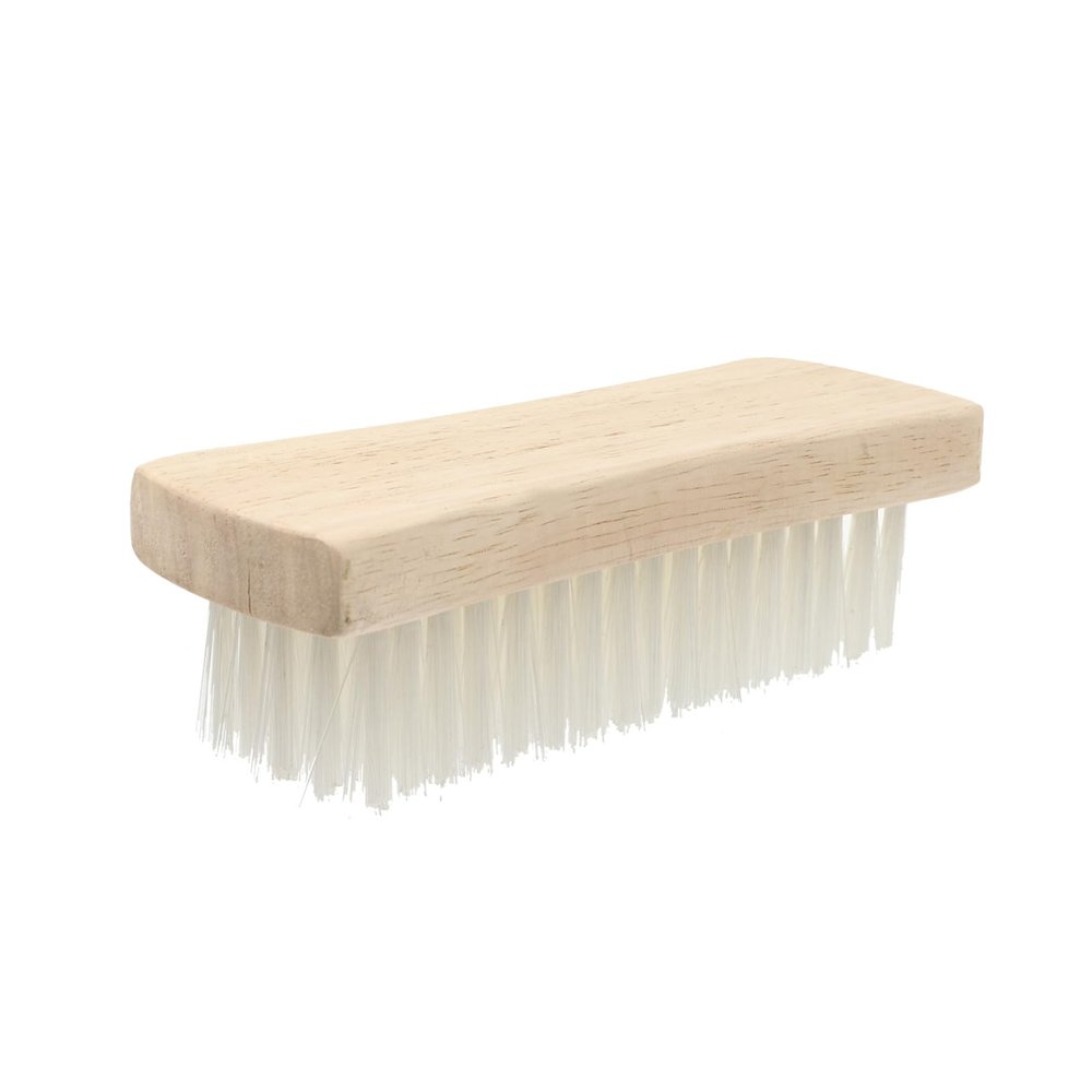 FONDOTIN Jacket Brush Nylon Bristles for Clothes and Shoes Wooden Handle Scrub Brush for Spotting and Cleaning