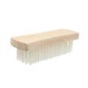 FONDOTIN Jacket Brush Nylon Bristles for Clothes and Shoes Wooden Handle Scrub Brush for Spotting and Cleaning view 1